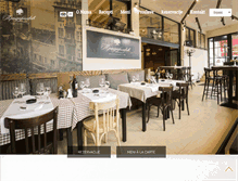 Tablet Screenshot of bistrotrandafilovic.com